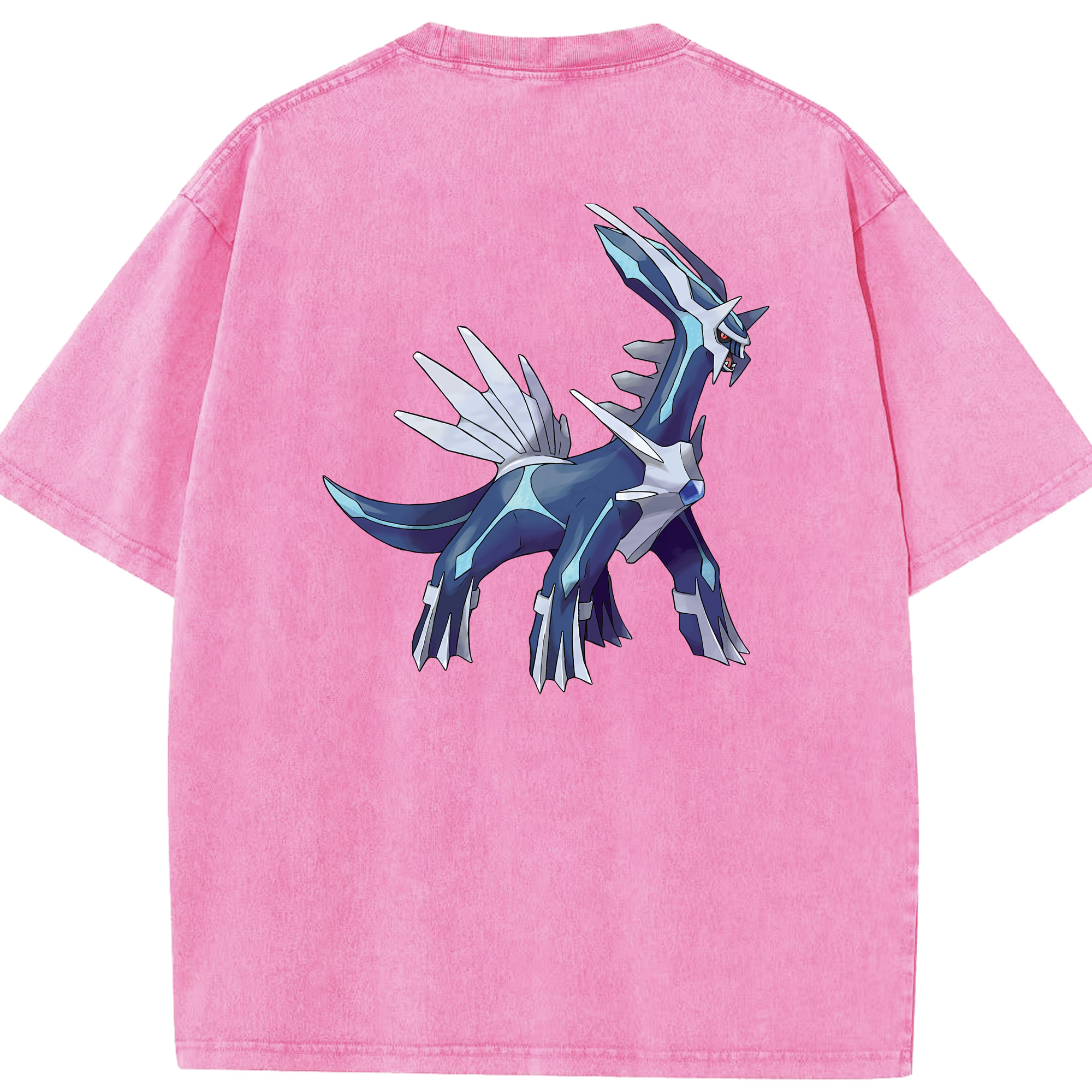 （画像用） ポケットモンスター Pokémon 綿100% ヴィンテージ風 半袖Tシャツ（背面プリント）